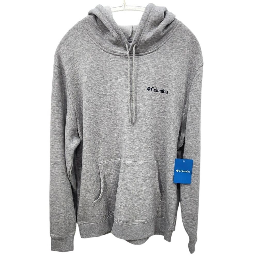 New NWT Columbia Outdoor Classic Hoodie Size Large Grey‎